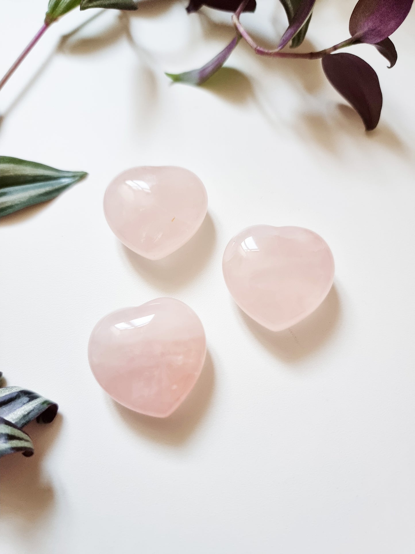 Cuore in Quarzo Rosa - Amore incondizionato, Blocchi emotivi, Tranquillità