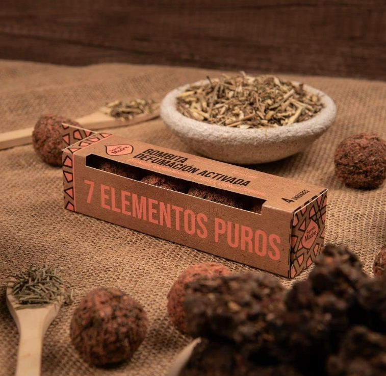 Sagrada Madre - Bombitas 7 elementi puri - Incenso Smudge Ecologico