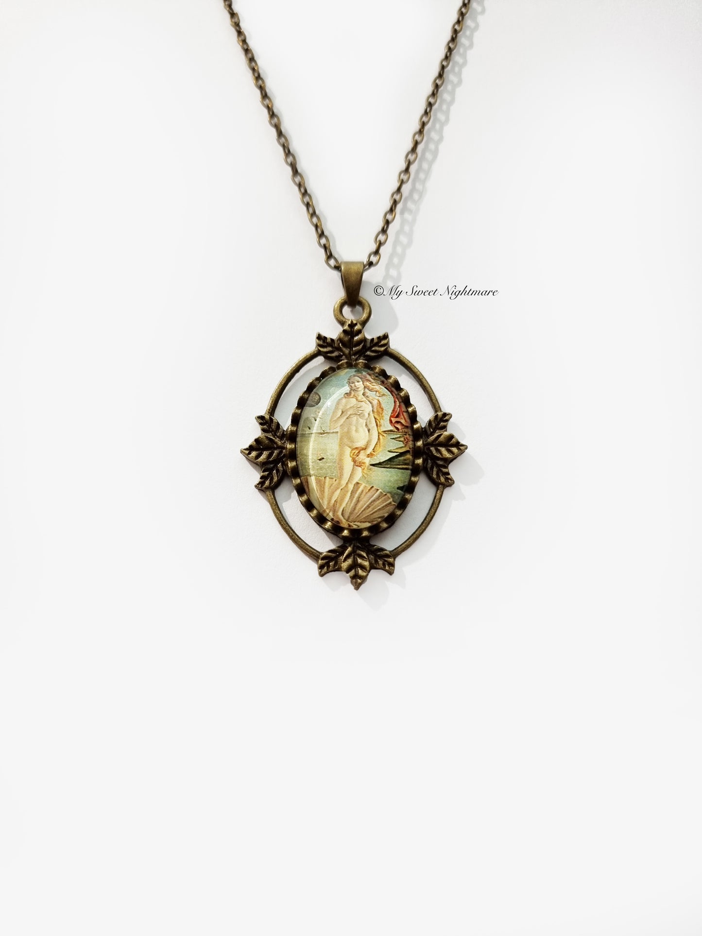 Collana vittoriana "Nascita di Venere"