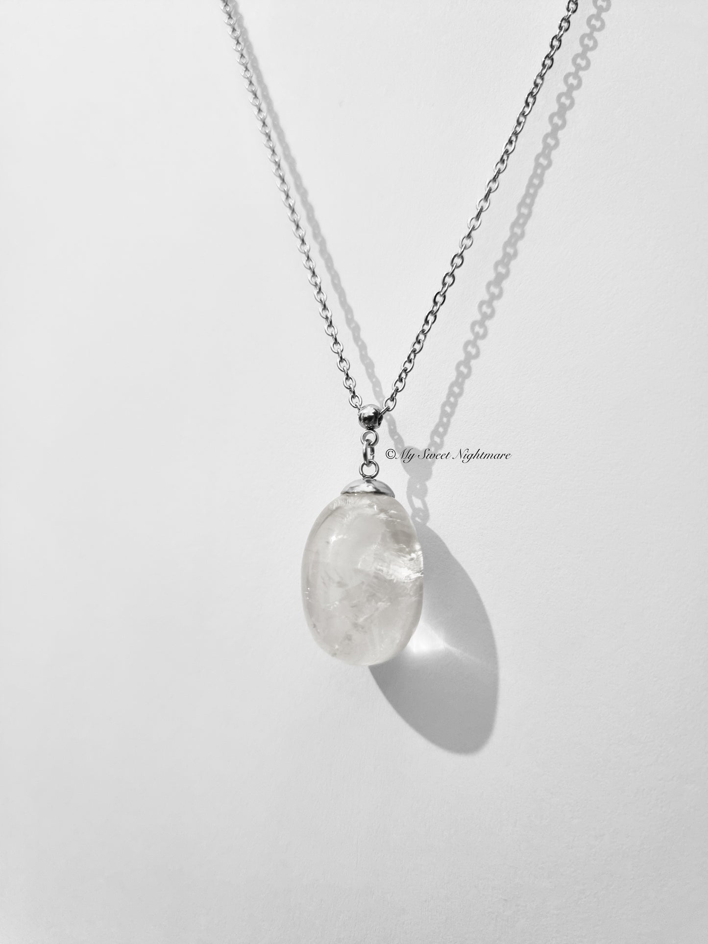 Pendant with Rock Crystal (Hyaline Quartz)