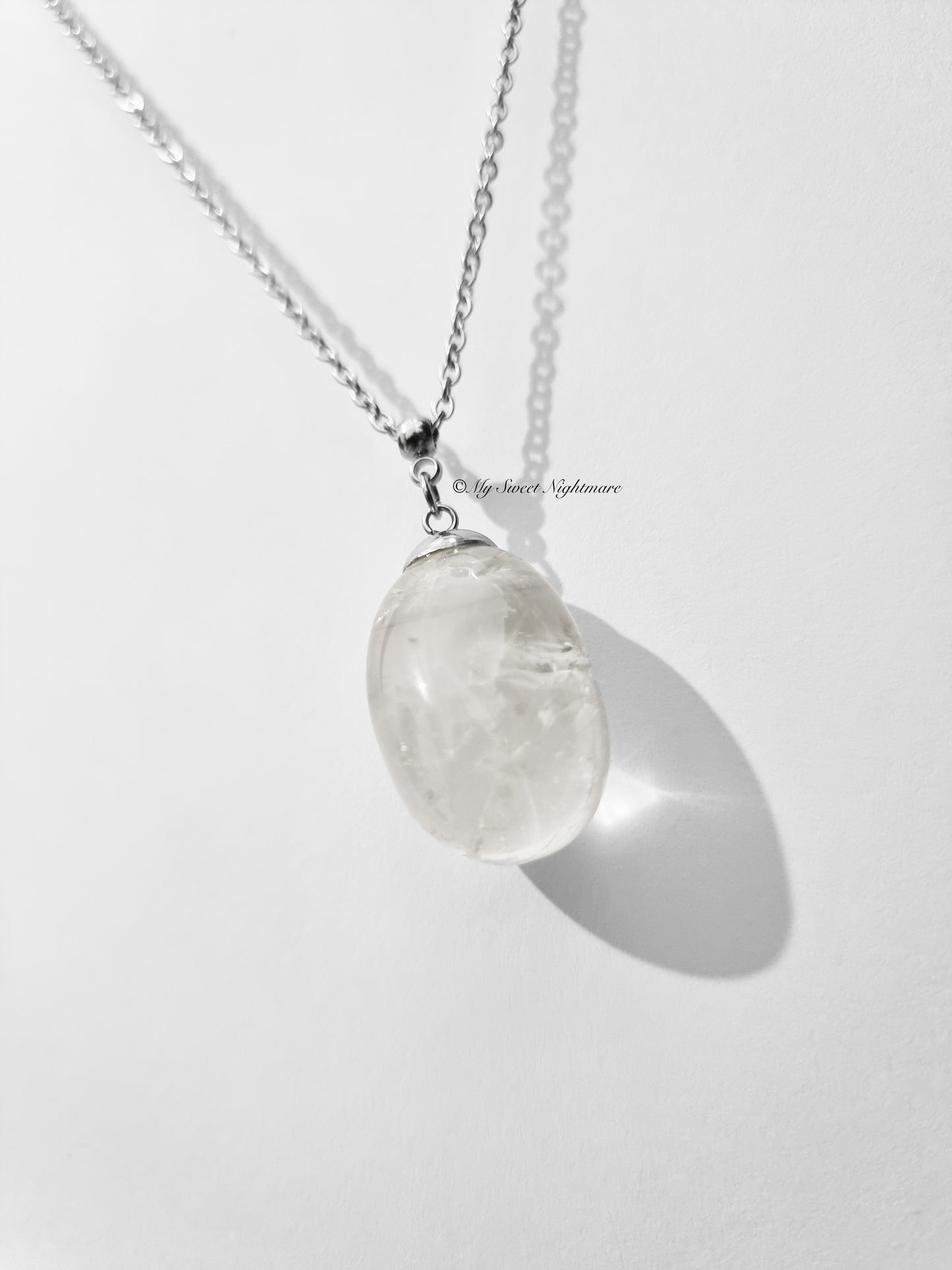 Pendant with Rock Crystal (Hyaline Quartz)