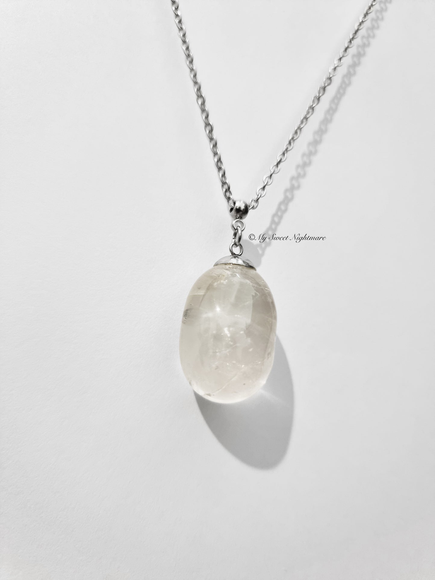Pendant with Rock Crystal (Hyaline Quartz)