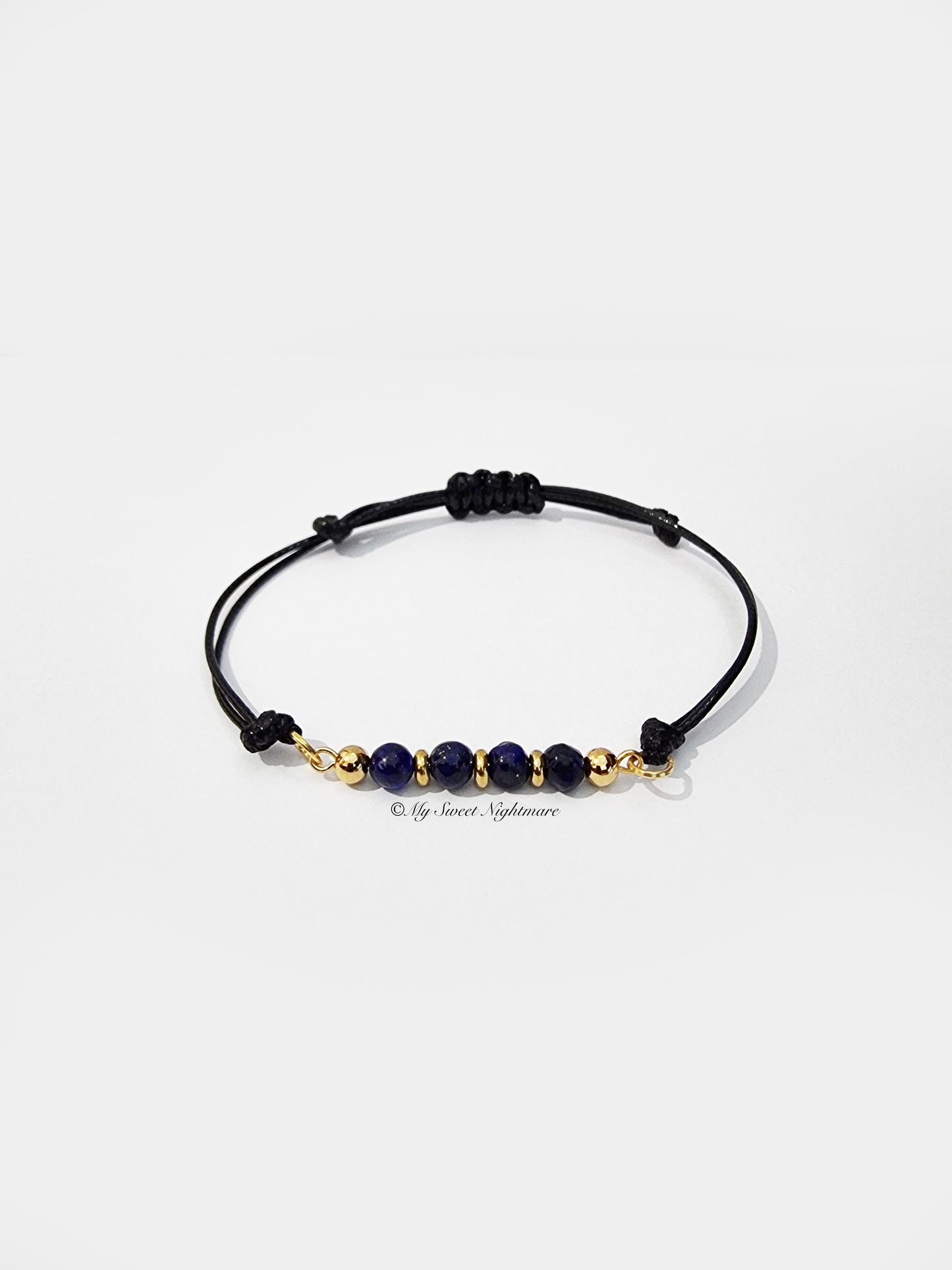 AA quality Lapis Lazuli adjustable bracelet