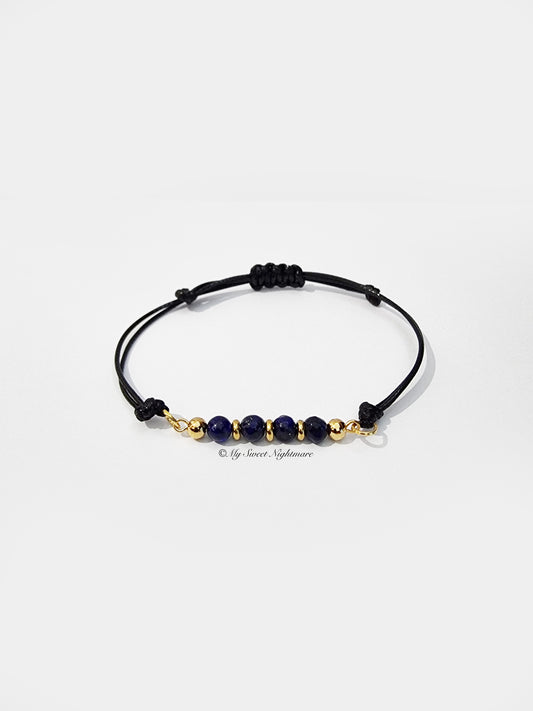 AA quality Lapis Lazuli adjustable bracelet
