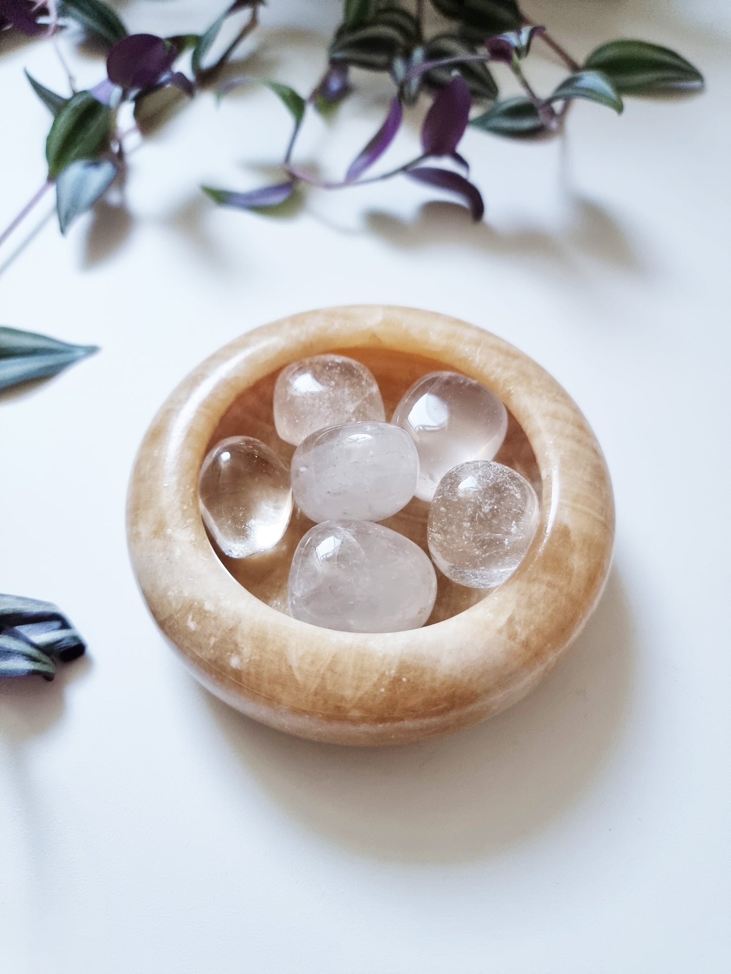 Rock Crystal (Hyalin Quartz) - Purify the aura, Mental clarity, Clairvoyance