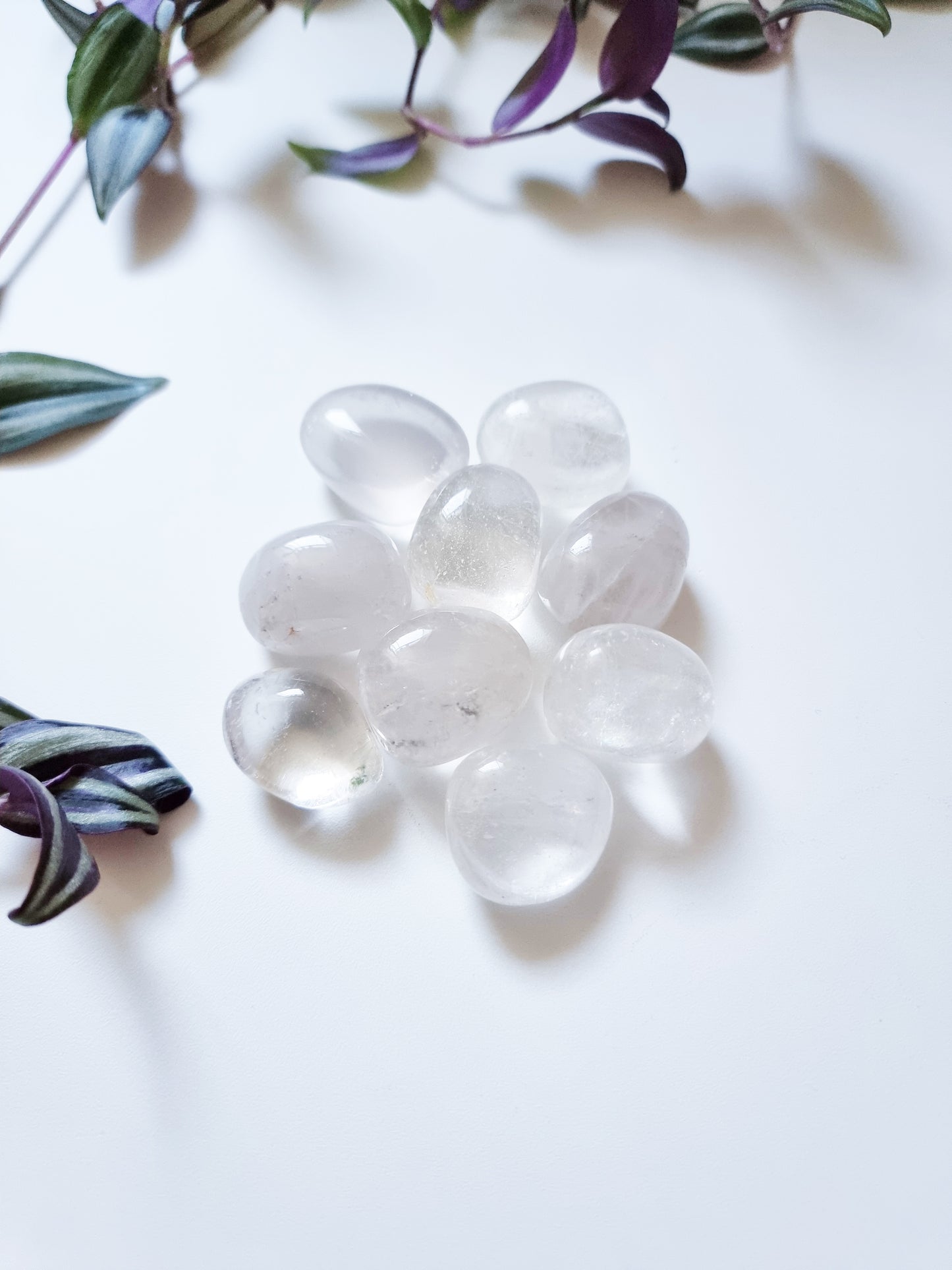 Rock Crystal (Hyalin Quartz) - Purify the aura, Mental clarity, Clairvoyance