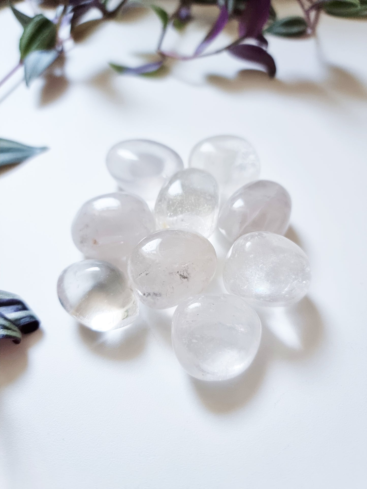 Rock Crystal (Hyalin Quartz) - Purify the aura, Mental clarity, Clairvoyance