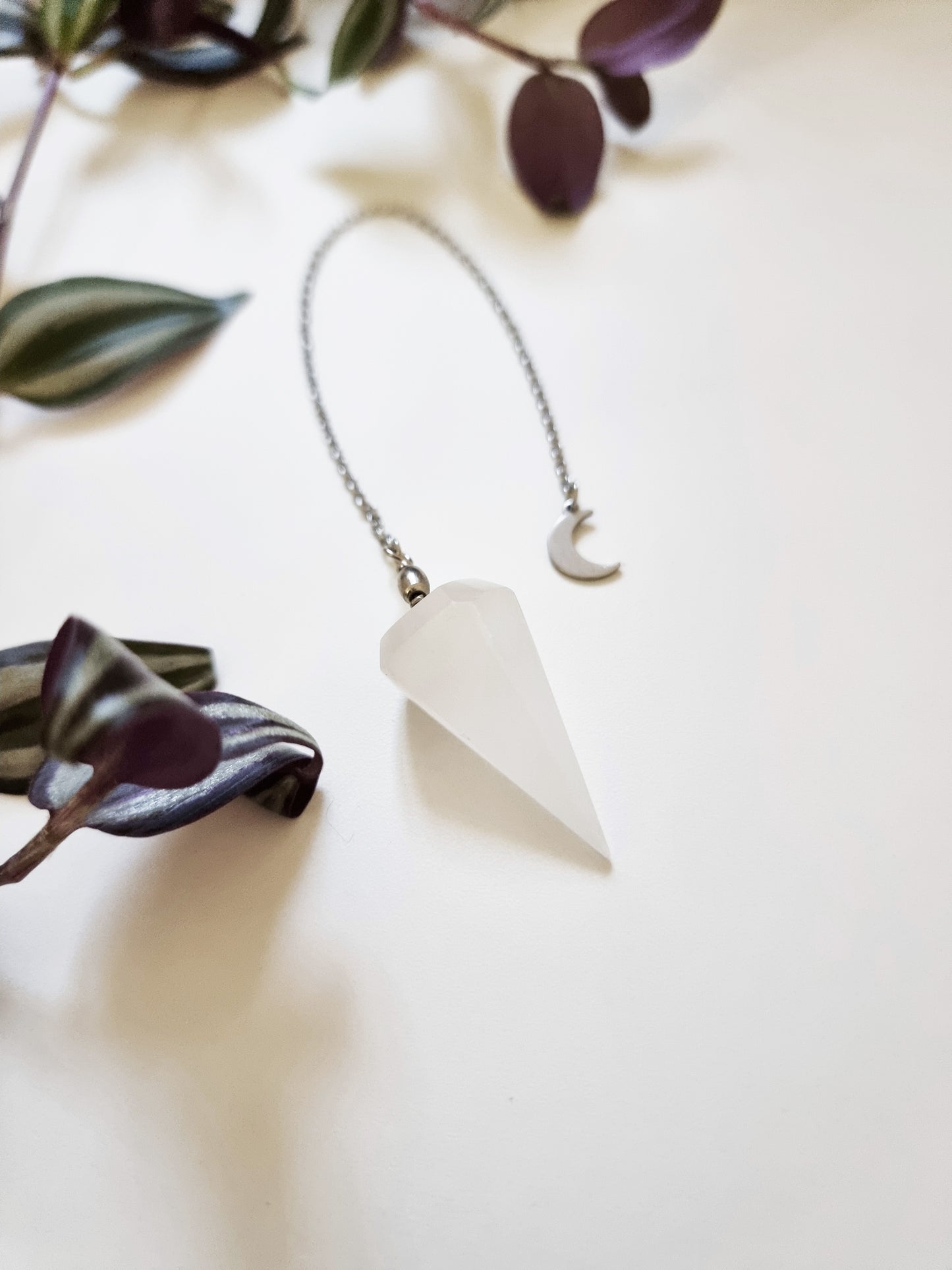 Pendolo Divinatorio in Selenite