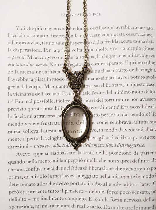 Collana Vittoriana con Lente di Ingrandimento