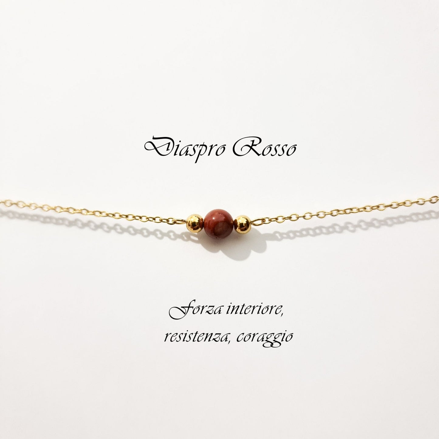 "Essential" collection stainless steel and natural stones - Gold Line