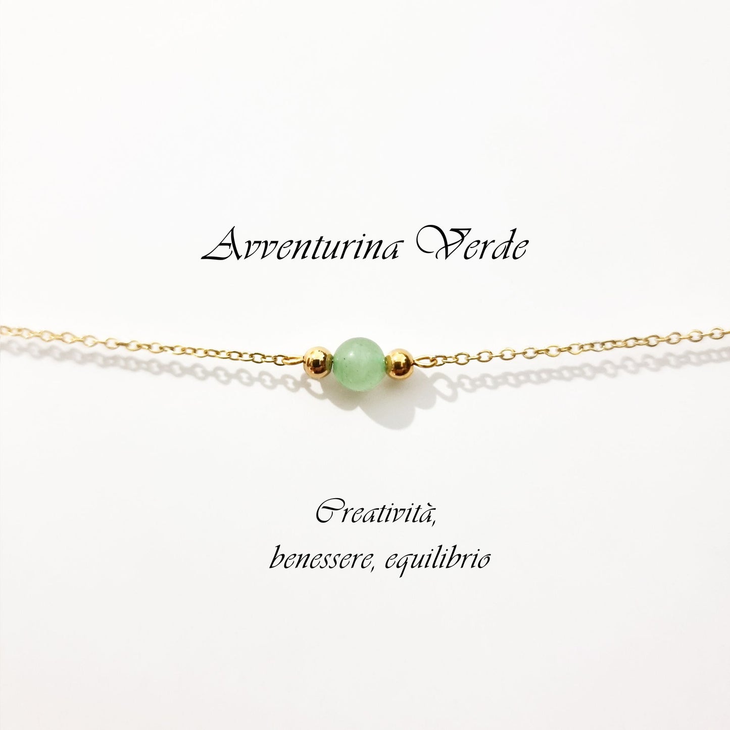 "Essential" collection stainless steel and natural stones - Gold Line