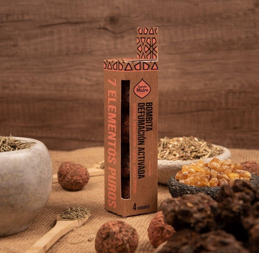 Sagrada Madre - Bombitas 7 elementi puri - Incenso Smudge Ecologico