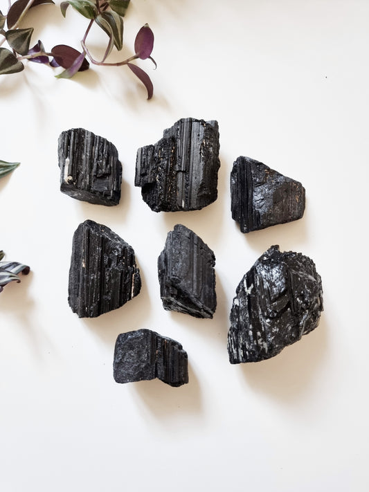 Tormalina Nera Grezza - Protezione, Anti radiazioni, Assorbe la negatività