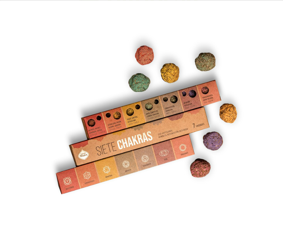 Sacred Mother - Bombitas 7 Chakra - Ecological Smudge Incense