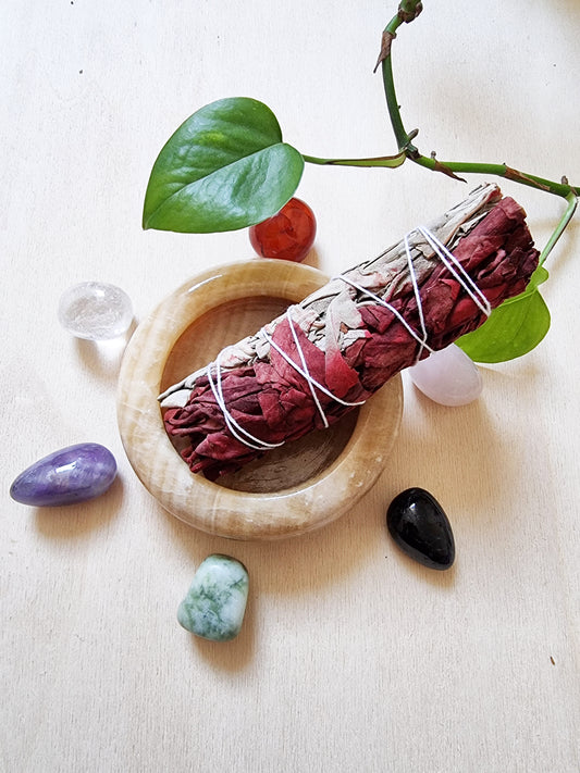 Salvia Bianca e Sangue di Drago- Protezione, Purificazione, Fumigazione